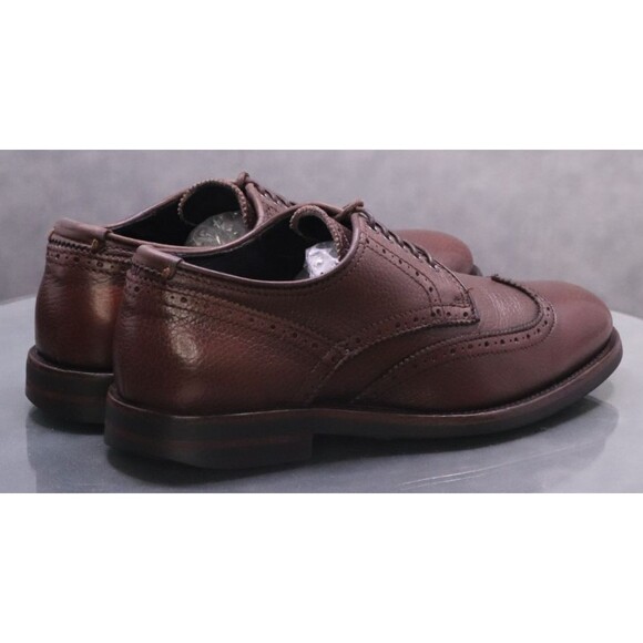 Aquatalia Carson $450 Men\'s Wingtip Oxfords Shoes Sz EU 8.5 US 9.5 Made In Italy main image 8